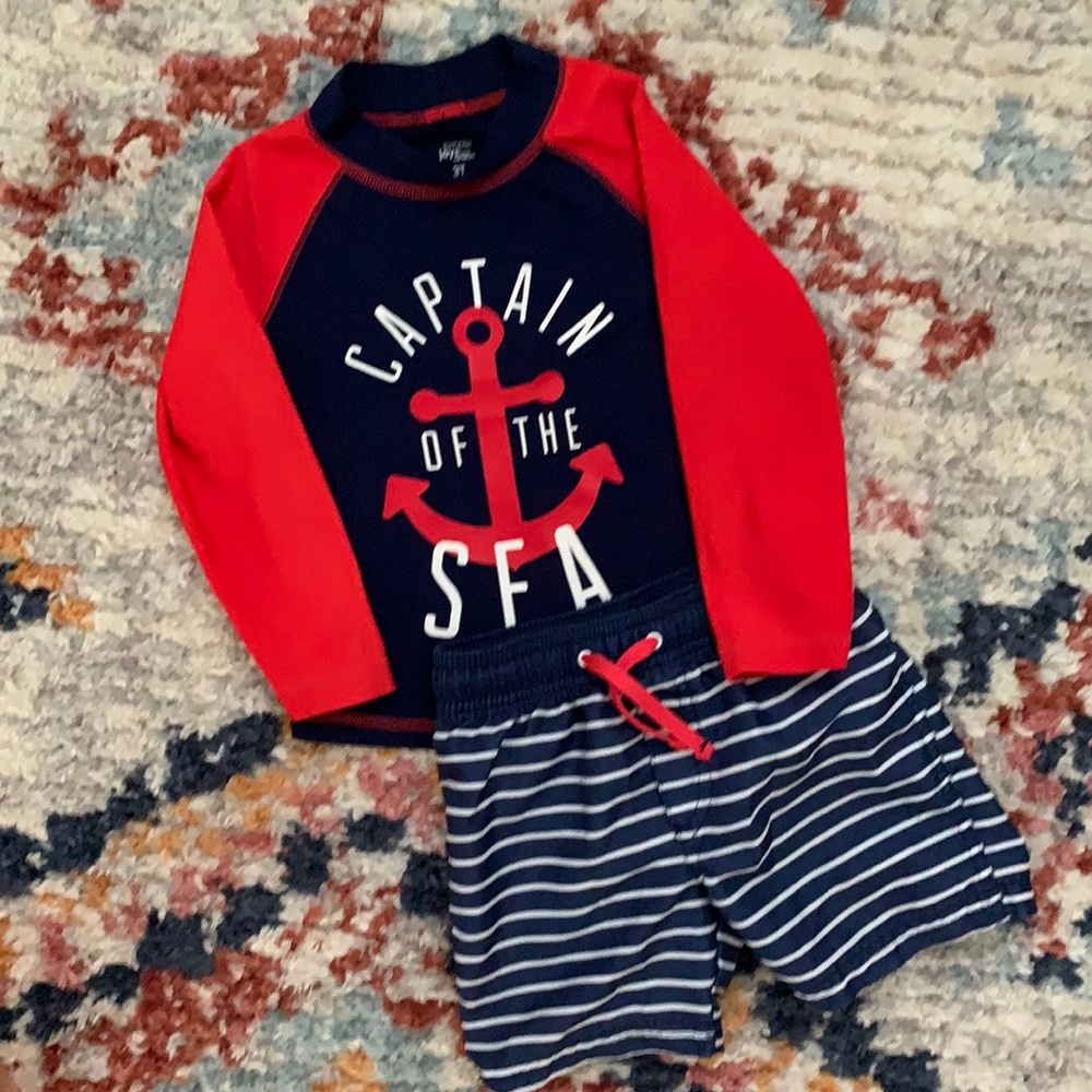 Caters Size 3 boys swim set